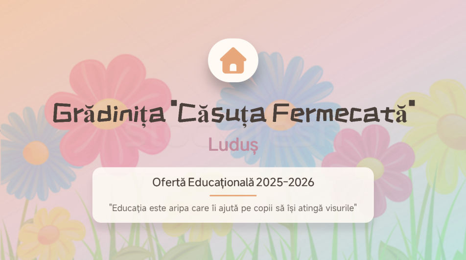 Oferta educationala Gradinita 